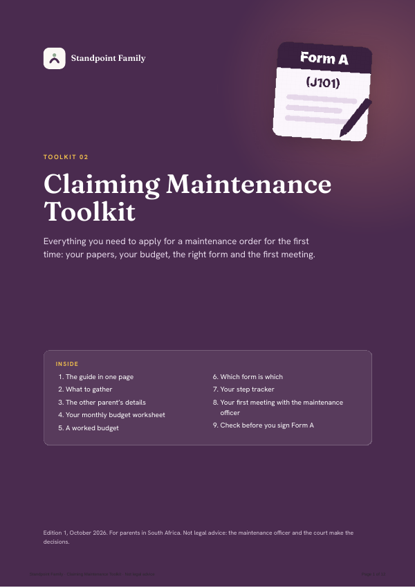 Claiming Maintenance Toolkit