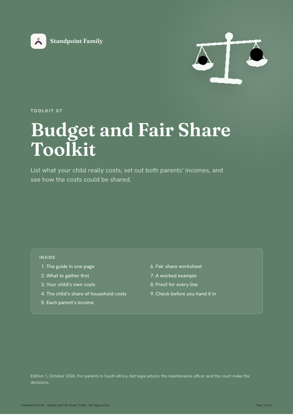 Budget and Fair Share Toolkit