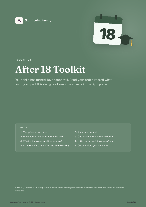 After 18 Toolkit