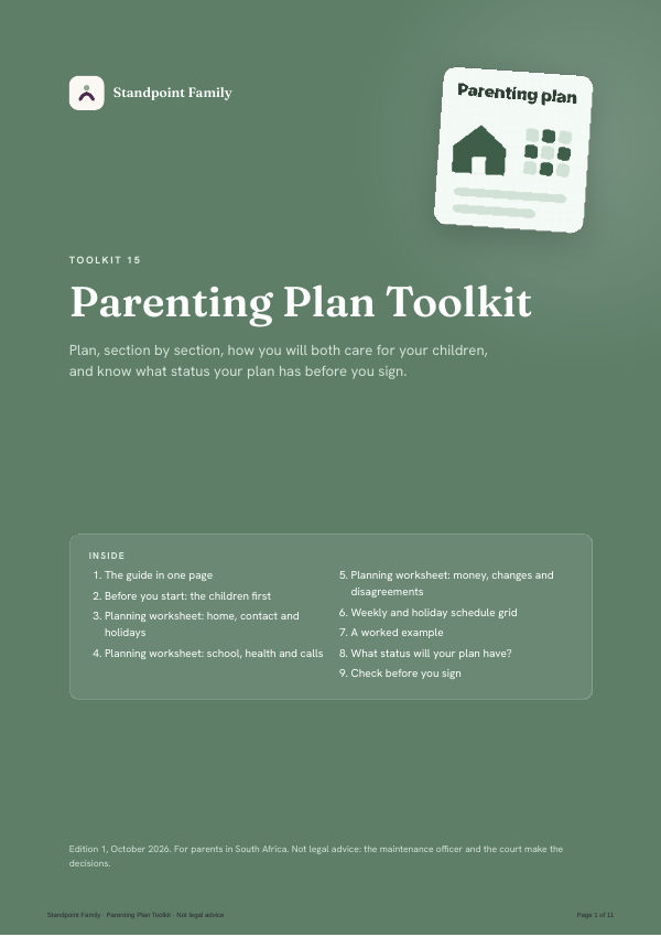 Parenting Plan Toolkit